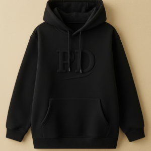 เสื้อฮุ้ด PD สีดำ